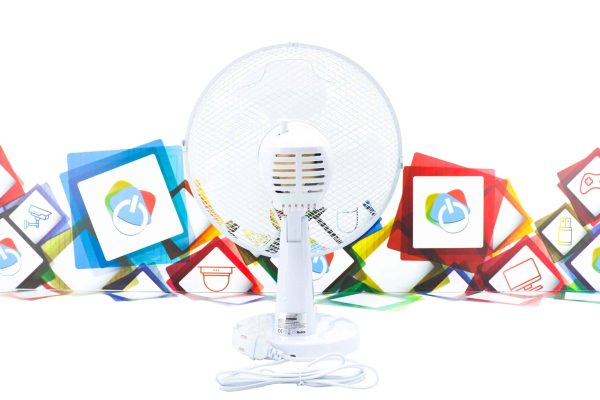 Ventilator GreenTech FT-30A-WH white samostojeći stolni 35W - Slika 5