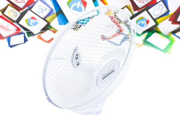 Ventilator GreenTech FT-30A-WH white samostojeći stolni 35W - Slika 6