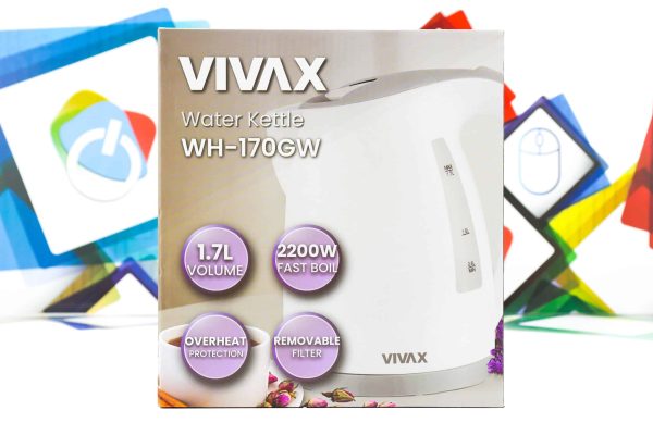 Kuhalo za vodu Vivax WH-170GW 1,7l