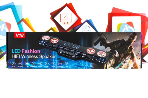 Gaming zvučnik V18 2x 10W Wireless Speaker