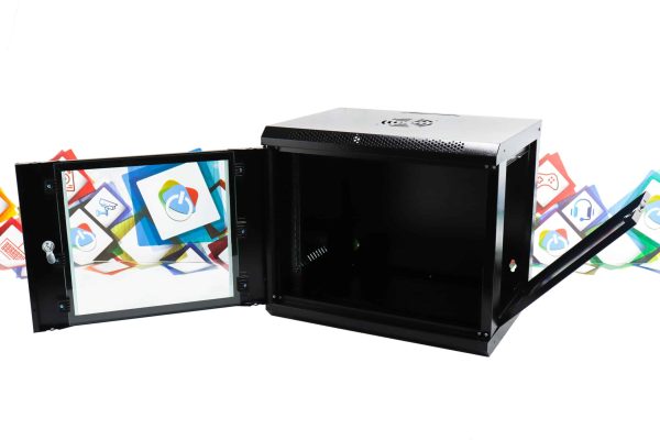 Zidni komunikacijski ormar 9U 530x450x400mm - Slika 9