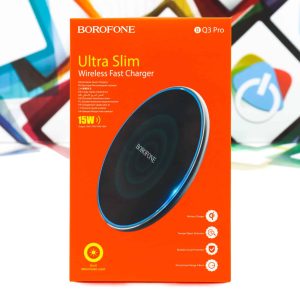 Beskontaktni WIRELESS punjač 15W Borofone BQ3 Pro FAST