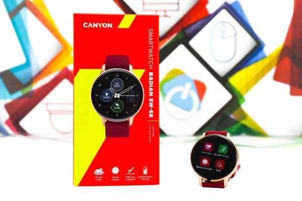 Smartwatch Canyon Badian SW-68 bordo CNS-SW68RR pametni sat