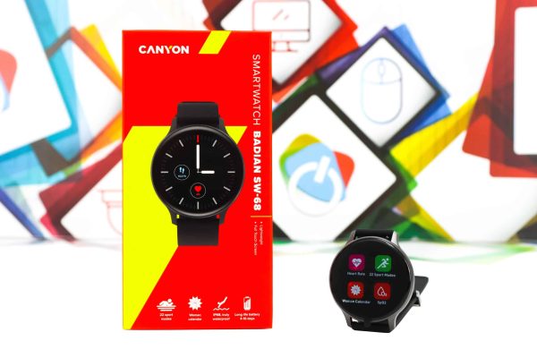 Smartwatch Canyon Badian SW-68 crni CNS-SW68BB pametni sat