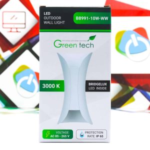 LED zidna lampa Green Tech B8991-10W-WW 10W 3000K