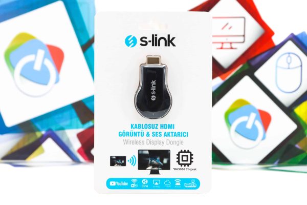 TV dongle Miracast S-link SL-WH25 2K HD