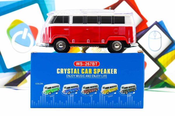 Bluetooth zvučnik WS-267BT Crystal Car Speaker LED RGB