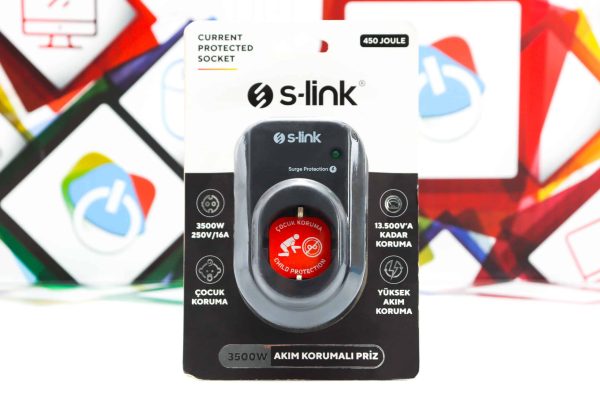 Strujna utičnica S-link SL-06 16A 3500W sa zaštitom