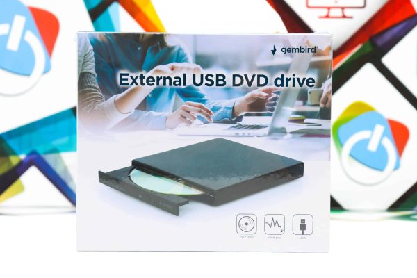 Eksterni čitač CD / DVD RW drive Gembird USB DVD-USB-04