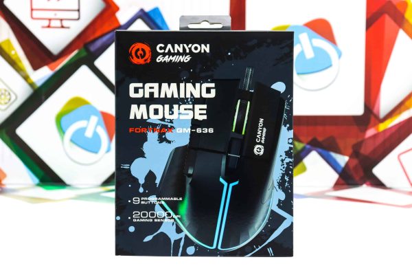 Gaming miš Canyon Fortnax RGB GM-636 20000dpi