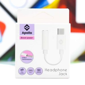 Audio sound adapter Apollo ER-14B USB type-C na 3.5mm