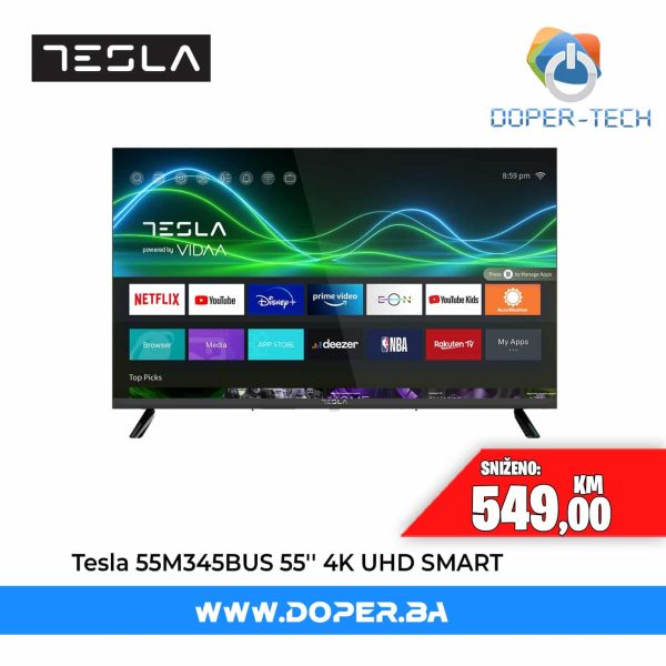 TV Tesla 55M345BUS 55'' 4K UHD Smart