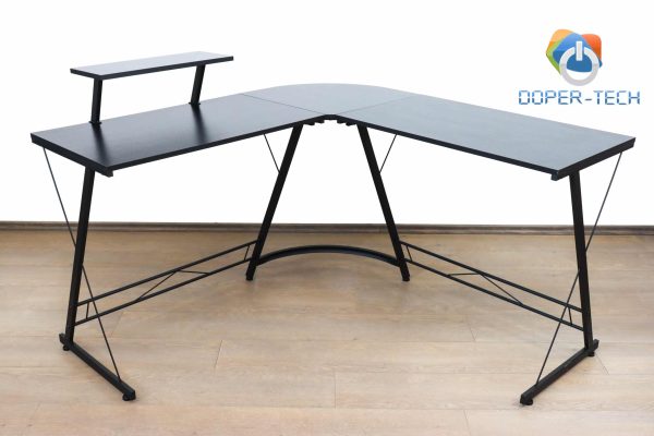 Office Uredski stol za računar kutni Simple Black L Shape - Slika 3