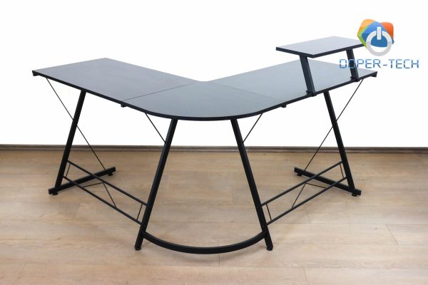 Office Uredski stol za računar kutni Simple Black L Shape - Slika 6