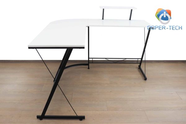 Office Uredski stol za računar kutni Simple White L Shape - Slika 7