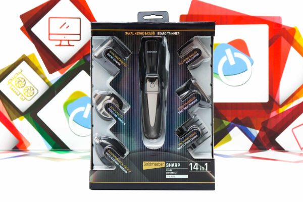 Mašinica za šišanje i brijanje Goldmaster GM-8148 Sharp 14u1 bežična