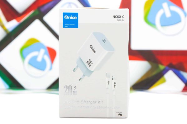 Kućni punjač s kablom Onice NC60-C PD 20W brzi USB Type-C lightning 5V 3A