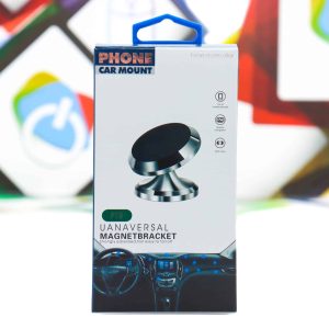 Nosač mobitela za auto F19 magnetni sivi