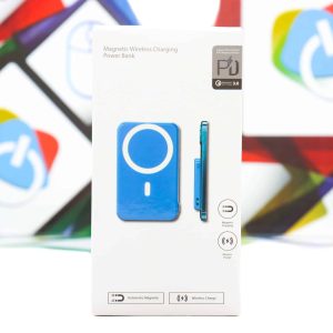 Magnetni Power Bank 5000mAh sa bežičnim punjenjem 10W