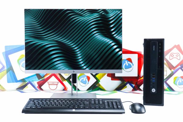 Office uredski set HP 800 G2 SFF + HP Elite Display E243i 24"