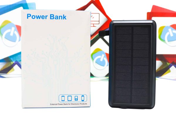 Solarni Power Bank Psooo PS-158 20000mAh sa LED svjetiljkom