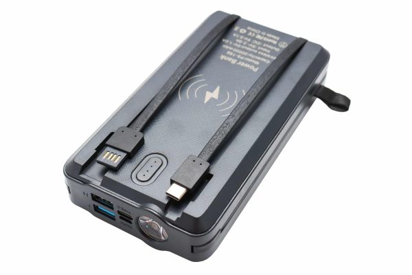 Solarni Power Bank Psooo PS-158 20000mAh sa LED svjetiljkom - Slika 5