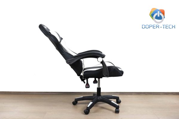 Gaming stolica MAX crno-bijela sa RGB osvjetljenjem - Slika 6