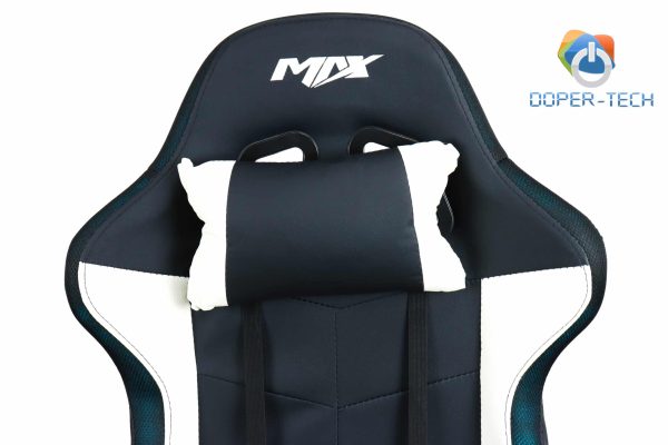 Gaming stolica MAX crno-bijela sa RGB osvjetljenjem - Slika 7