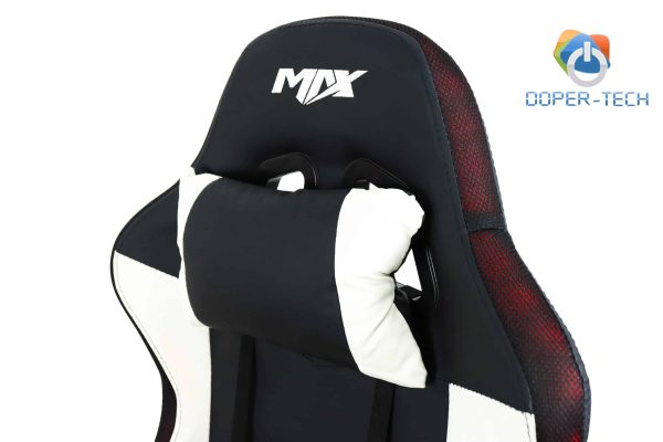 Gaming stolica MAX crno-bijela sa RGB osvjetljenjem - Slika 9