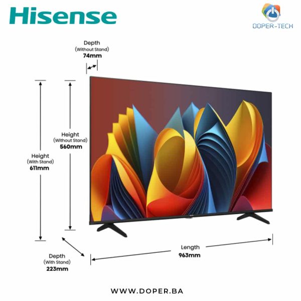 TV Hisense 50E7NQ 50'' QLED UHD Smart - Slika 5