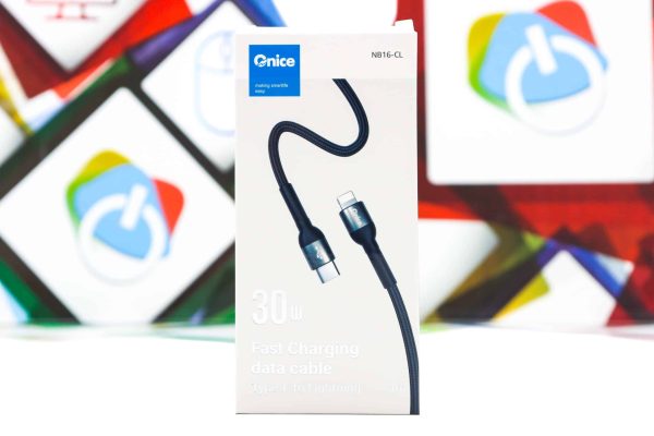 Kabal USB Type-C na Lighting Onice NB16-CL 1m pleteni 30W brzi
