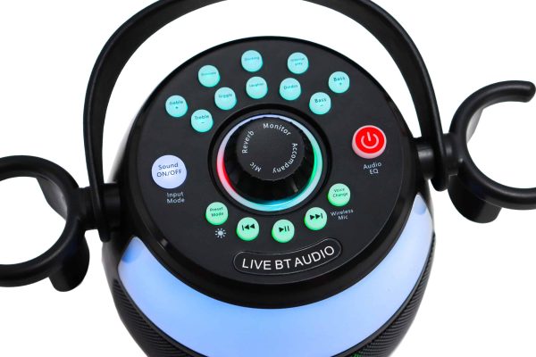 Karaoke bežični RGB zvučnik SL6 sa mikrofonom - Slika 3
