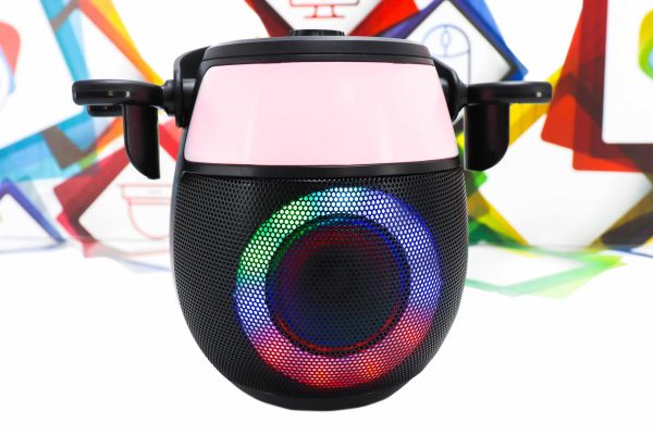 Karaoke bežični RGB zvučnik SL6 sa mikrofonom - Slika 4