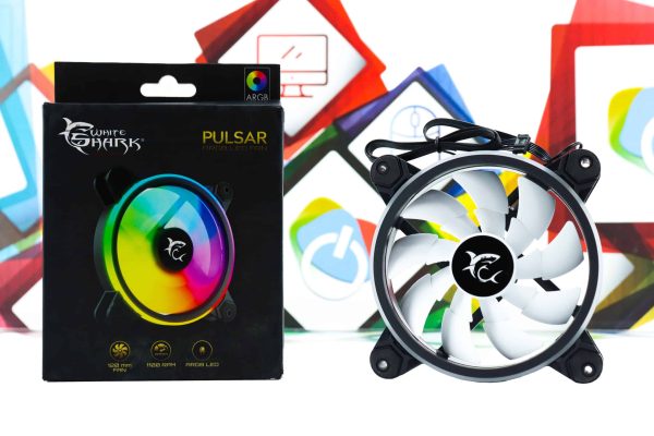 Cooler za kućište White Shark Pulsar ARGB LED 120mm