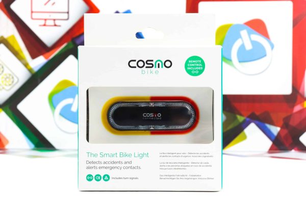 Pametno zadnje svjetlo za biciklo kacigu Cosmo Bike