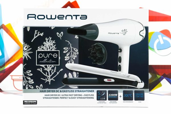 SET Fen + pegla za kosu Rowenta YD3057F0 2200W
