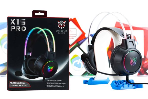 Gaming slušalice Onikuma X15 Pro RGB crne