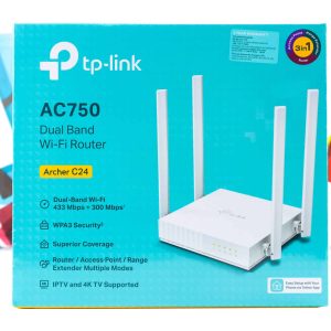 Router Wireless TP-Link AC750 Archer C24 Dual Band