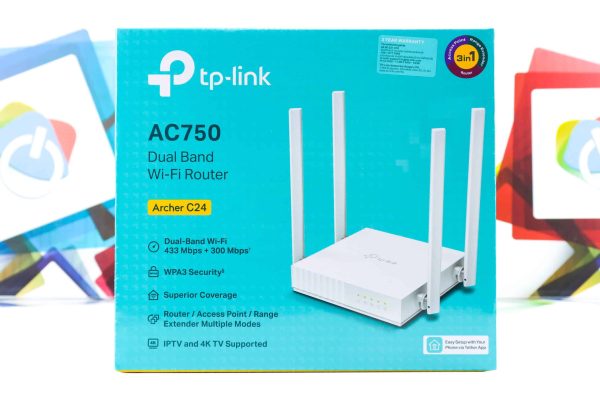 Router Wireless TP-Link AC750 Archer C24 Dual Band