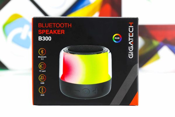 Bluetooth zvučnik Gigatech B300 5W RGB
