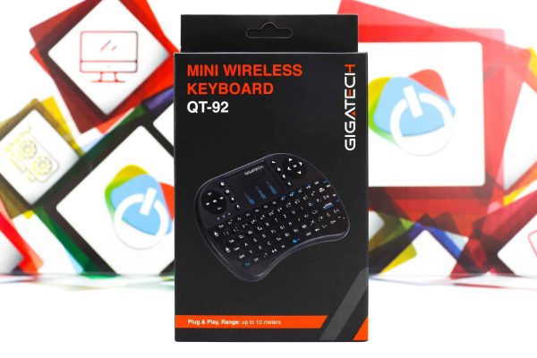 Mini Wireless tipkovnica Gigatech QT-92 2.4GHz