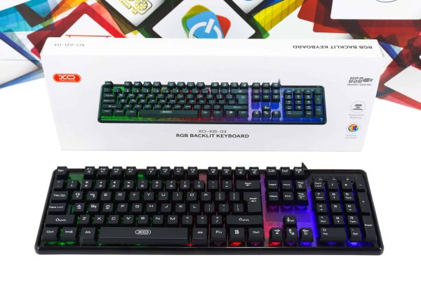 Gaming tipkovnica XO-KB-04 LED RGB