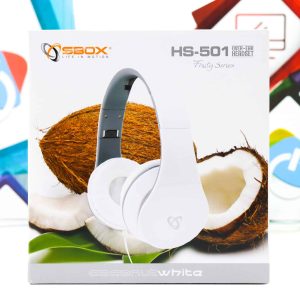 Slušalice SBox HS-501 Blackberry Coconut White