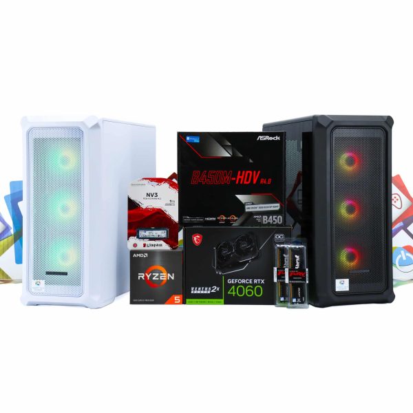 Gaming PC Archon 2 Mesh-36 R5 5600X RTX 4060 1TB SSD 16GB DDR4