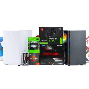 Gaming PC Cougar Purity-12 R5 5500 RTX 4060 500GB SSD 16GB DDR4