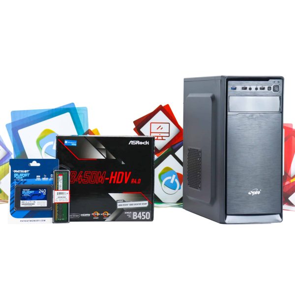 Office PC Spire Supreme-01 Athlon Pro 300GE 240GB SSD 8GB DDR4
