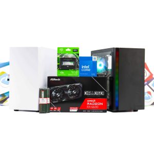 Gaming PC Cougar Purity-15 i5-14400F RX 6600 500GB SSD 16GB DDR4