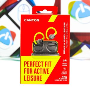 Slušalice bežične Canyon OnRun 11 Sport TWS green