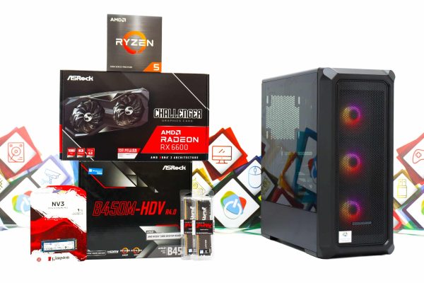Gaming PC Archon 2 Mesh-34 R5 5500 RX 6600 1TB SSD 16GB DDR4 - Slika 2