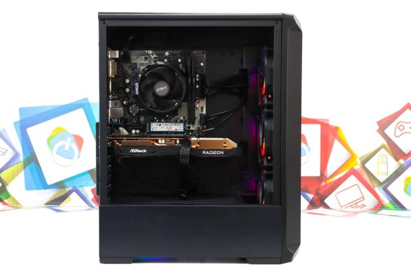 Gaming PC Archon 2 Mesh-34 R5 5500 RX 6600 1TB SSD 16GB DDR4 - Slika 8